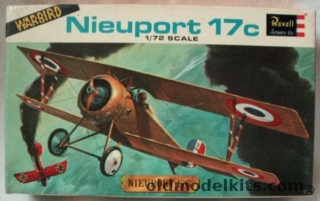 Revell 1/72 Nieuport 17C, H631-50 plastic model kit